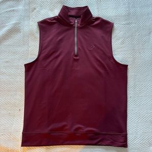 Men’s 1/2 zip golf vest